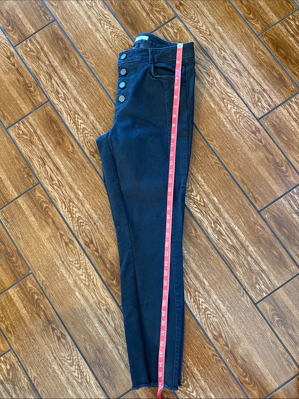 Loft High-Rise Women's Jeans with Button Fly - Picture 3 of 3